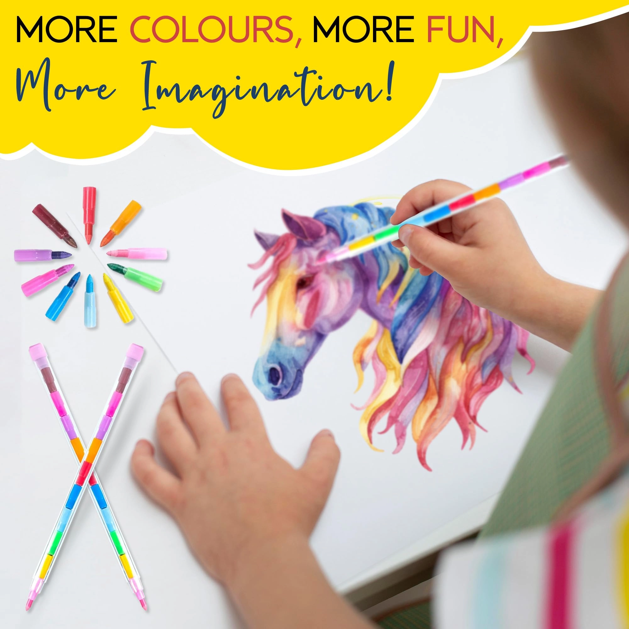 Swop Point Crayons - 36