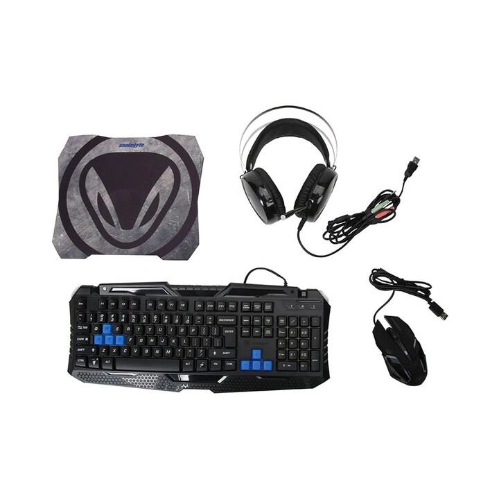 Snakebyte Gaming Keyboard + Gaming Mouse + Headset