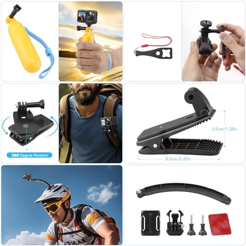 Action Camera Accessory Kit - GoPro Hero AKASO EK7000