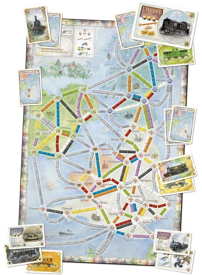 Ticket to Ride: United Kingdom + Ticket to Ride: Pennsylvania