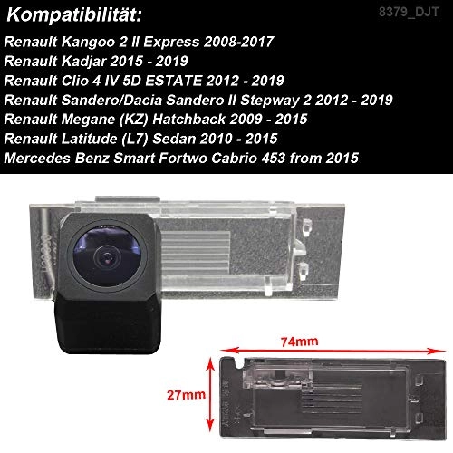 HD Color CCD Waterproof Vehicle Car Rear View Backup Camera - RCA 1280*720 Pixels