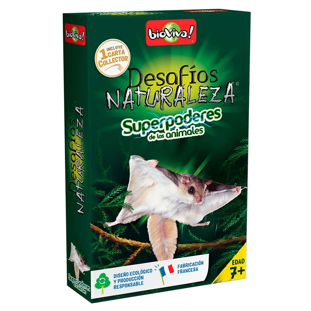 Bioviva Superpoderes of Animals - Card Game (Spanish)