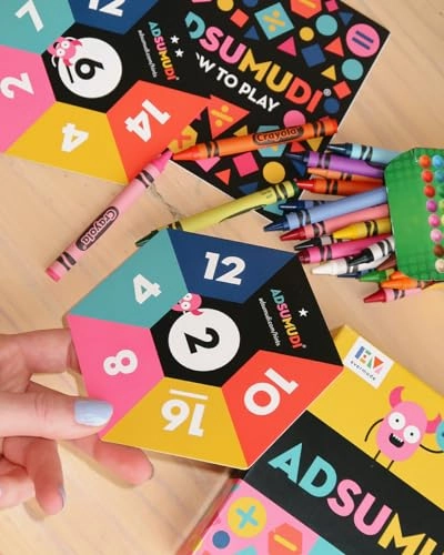 Adsumudi Math Game - 9 years and up 52 pieces
