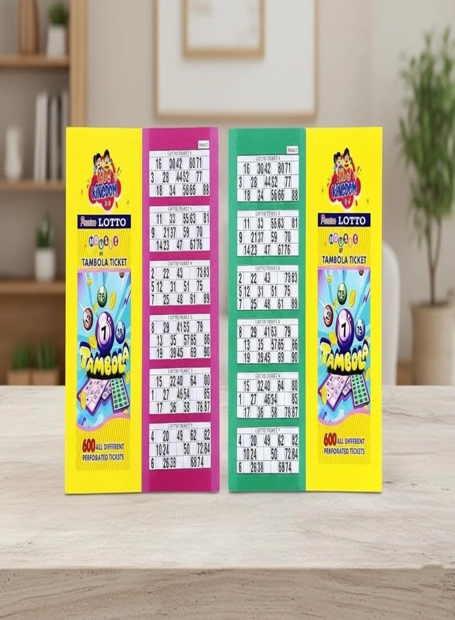 FRATELLI Tambola - 1200 Bingo Tickets