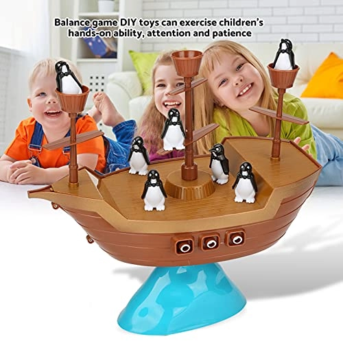 Pirate Boat Penguin Balance Game - Suitable for kids over 3 years old