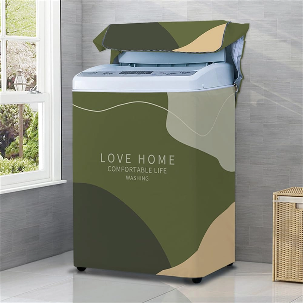 Odot Washing Machine Cover - Top Loader Waterproof Dark Green