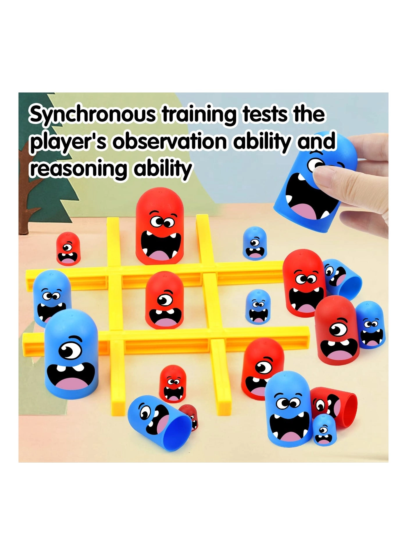 Big Eat Small Tic Tac Toe