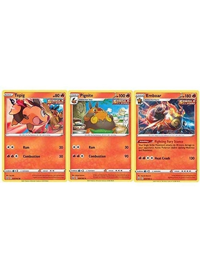 Pokémon Emboar 025/163 + Pignite + Tepig - 3pcs