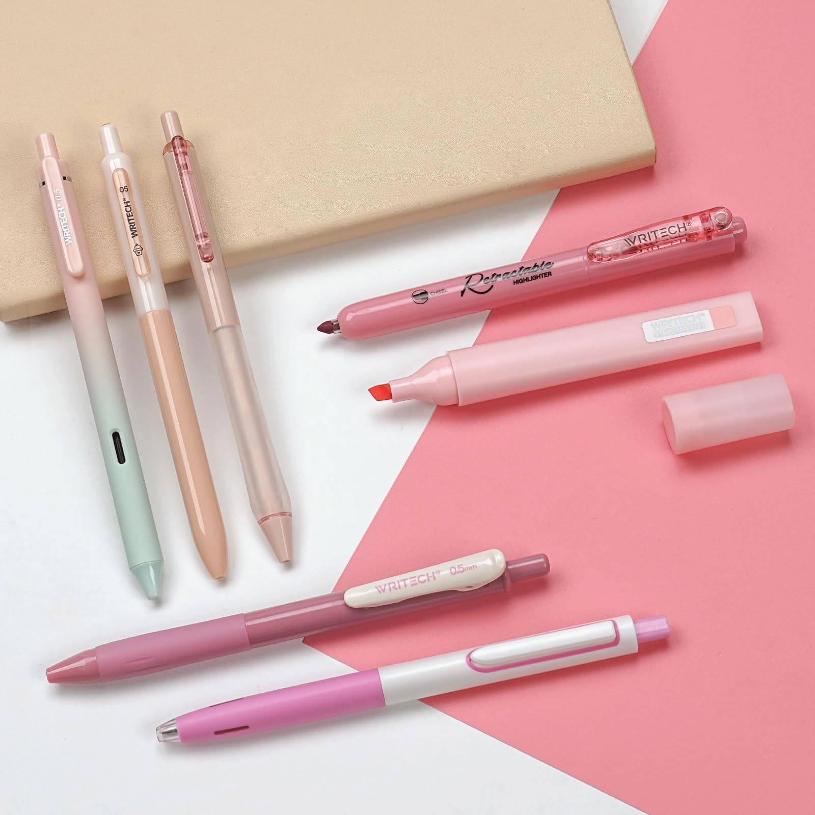 Gel Pens - 7ct 0.5mm