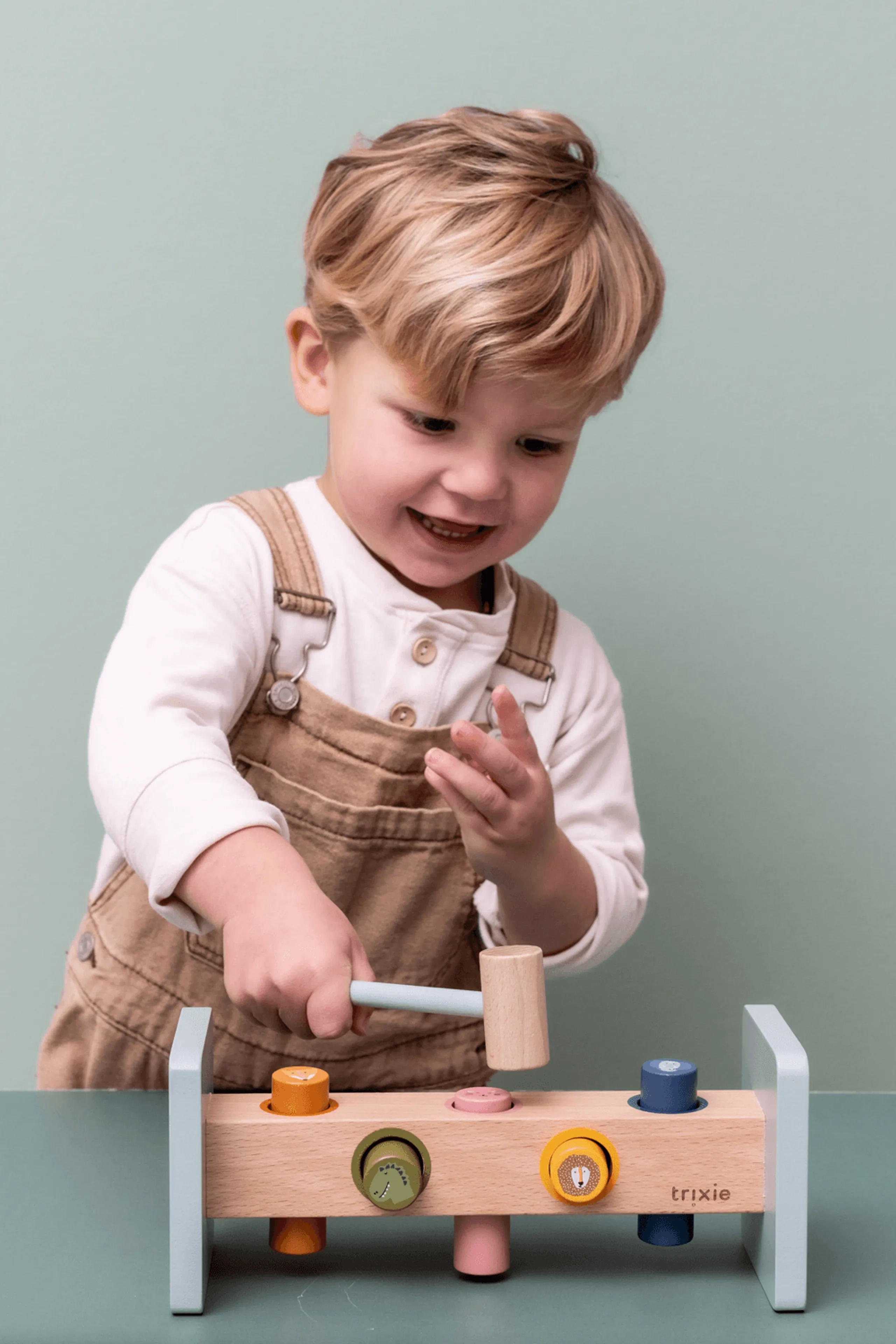 Wooden Hammer Bench Toy - Suitable for 18 months and above