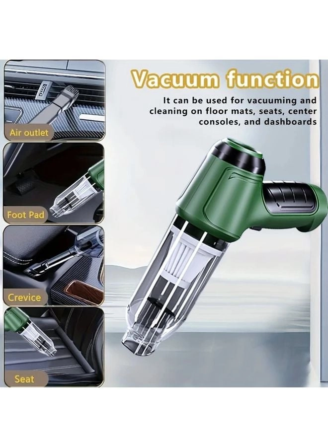 4-in-1 Wireless Handheld Vacuum Cleaner - 2000mAh