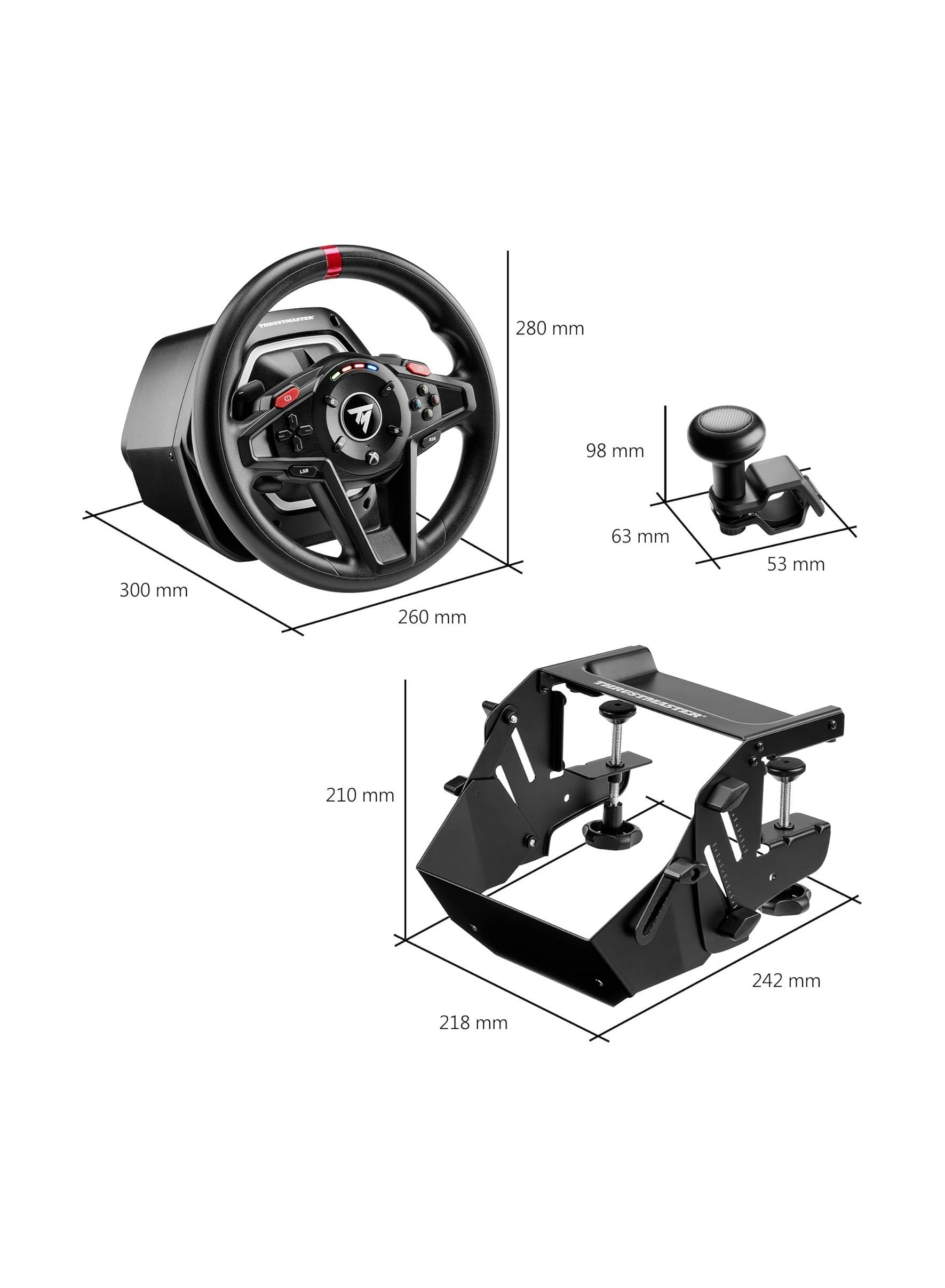 T128 Racing Wheel & Pedals