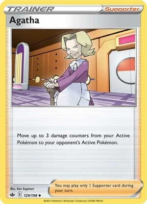 Pokémon Pokemon Agatha 129/198 - English