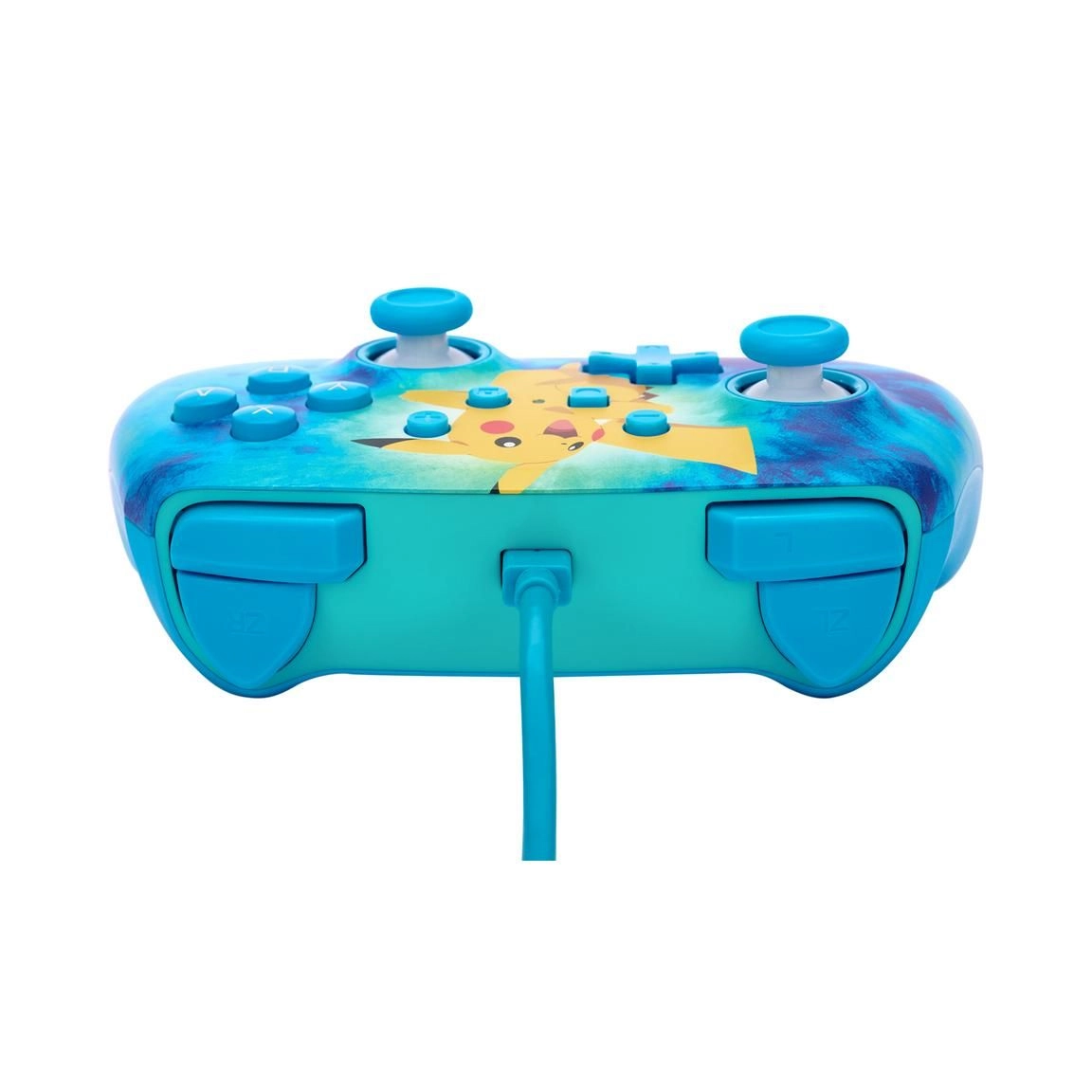 Enhanced Nintendo Switch Wired Controller - Tie Dye Pikachu Nintendo Switch