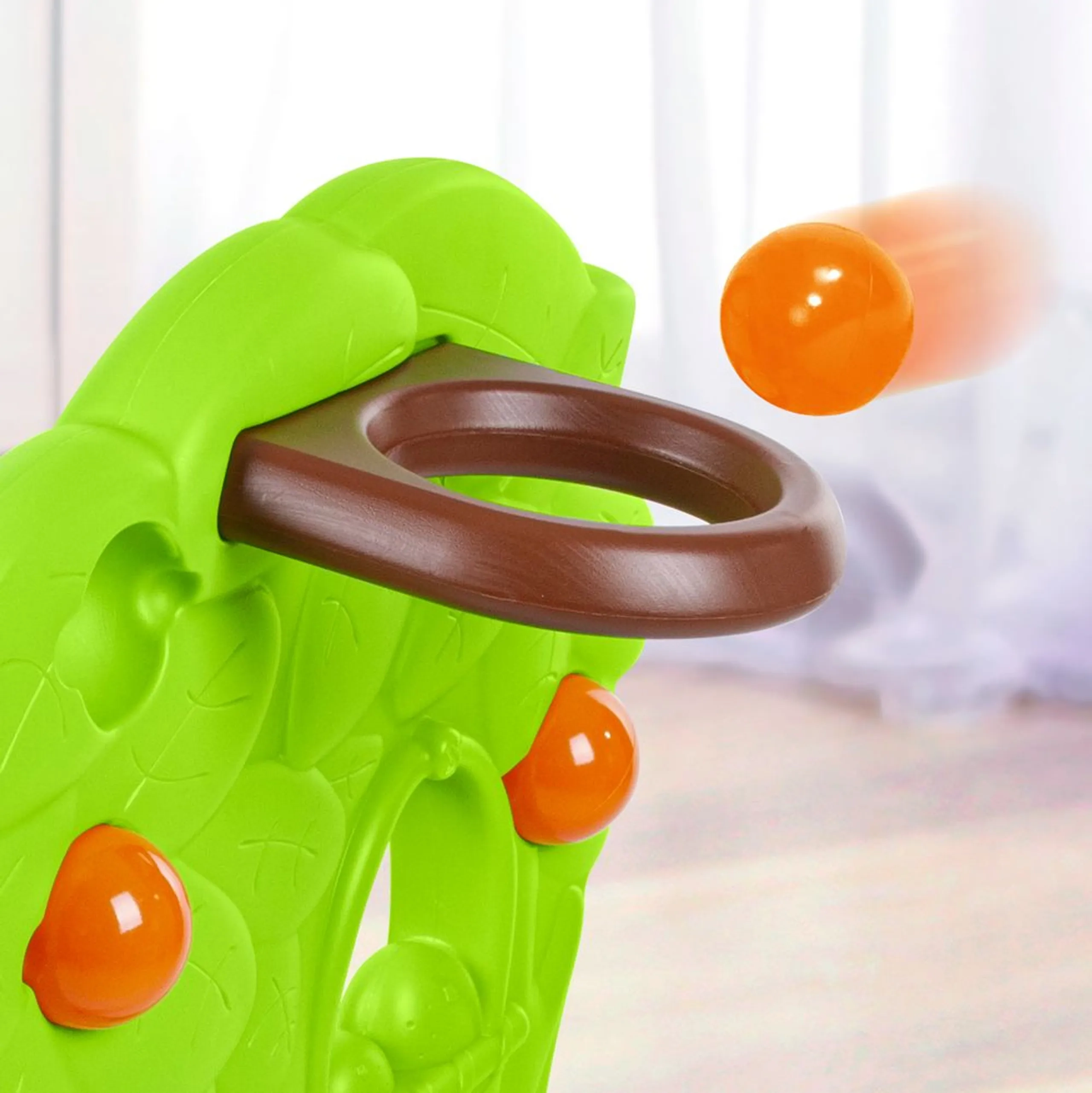 My First Clubhouse Climber - 4-In-1 Activity Hub Slide Basketball Hoop