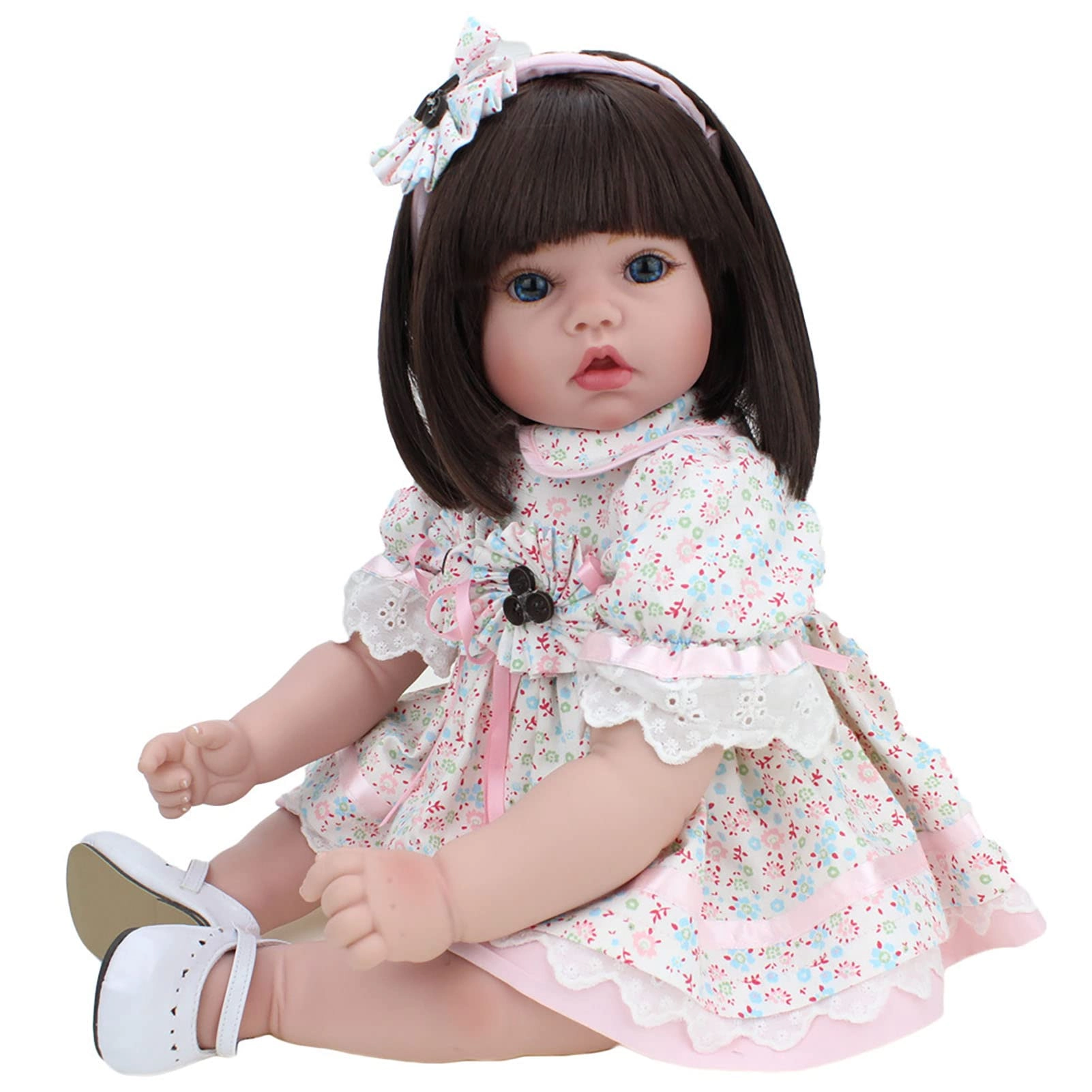 Reborn Baby Doll - 55cm 22" Vinyl Cotton Body
