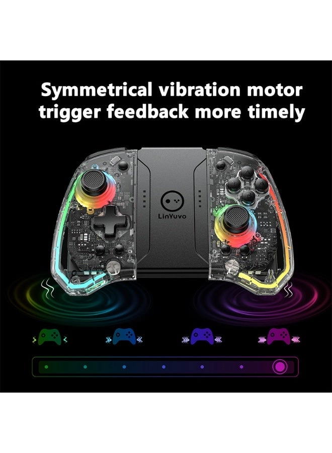 KS40 - Transparent GREY Nintendo Switch