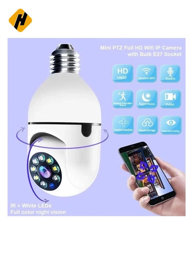 Light Bulb Security Camera 1080P Bundle