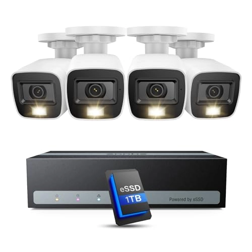 8 Channel Security Camera System - 4 8CH 1080P