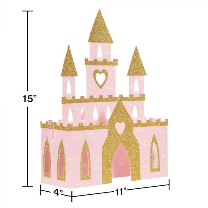 Princess Castle Centerpiece - 1 piece(s) Birthday