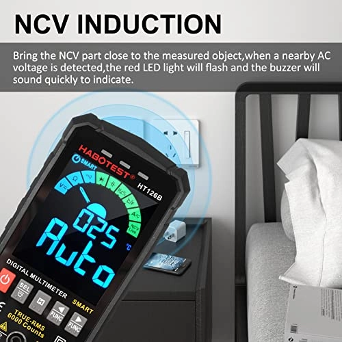 HT126B - 6000 Counts True RMS Auto-ranging