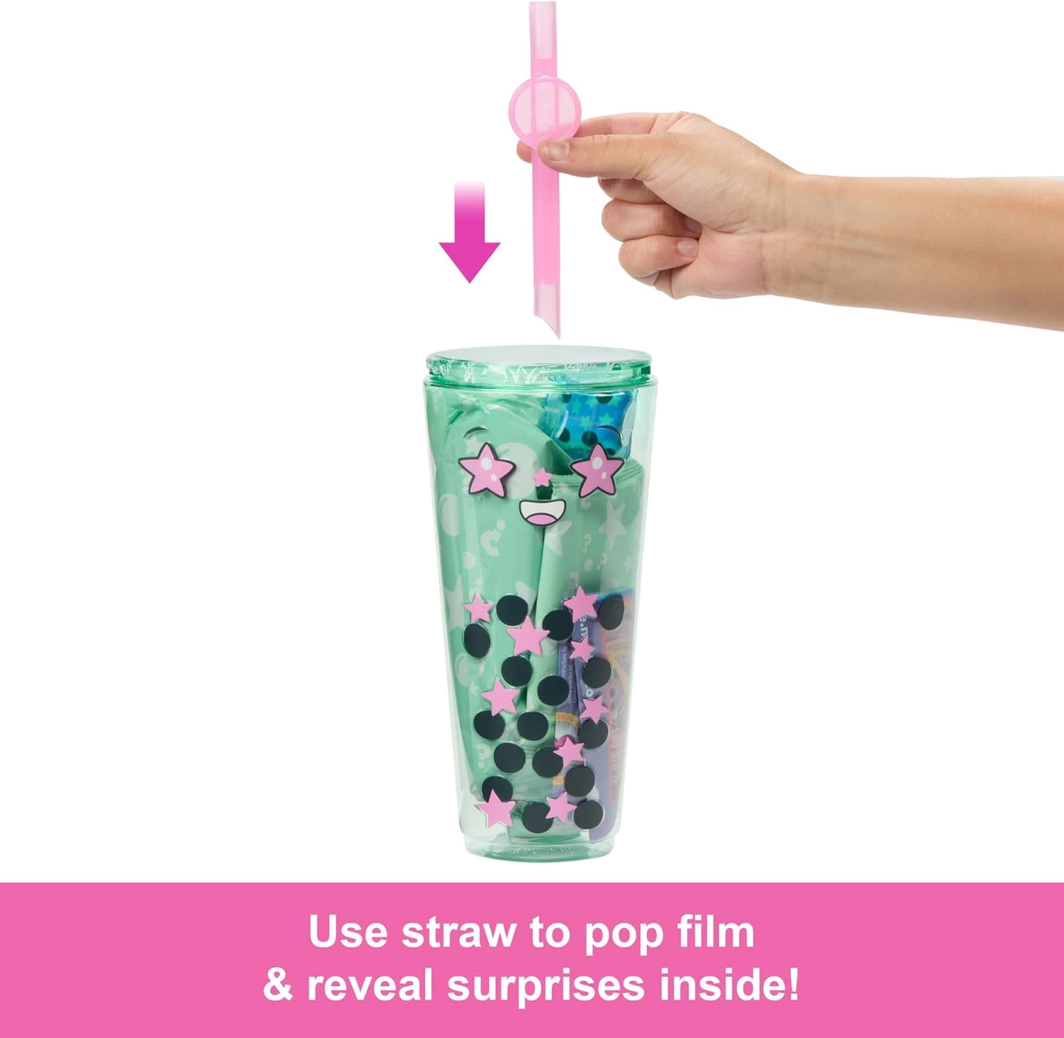 Pop Reveal Boba Tea Series - Green Tea Ages 3+