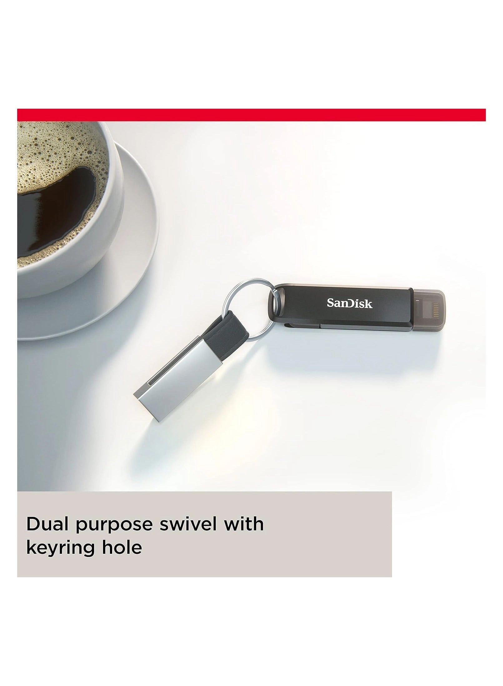 iXpand Flash Drive Luxe - USB 3.0 512 GB USB-C + Lightning