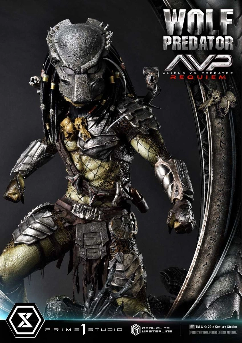 Requiem Wolf Predator - Aliens vs Predator - H:95cm
