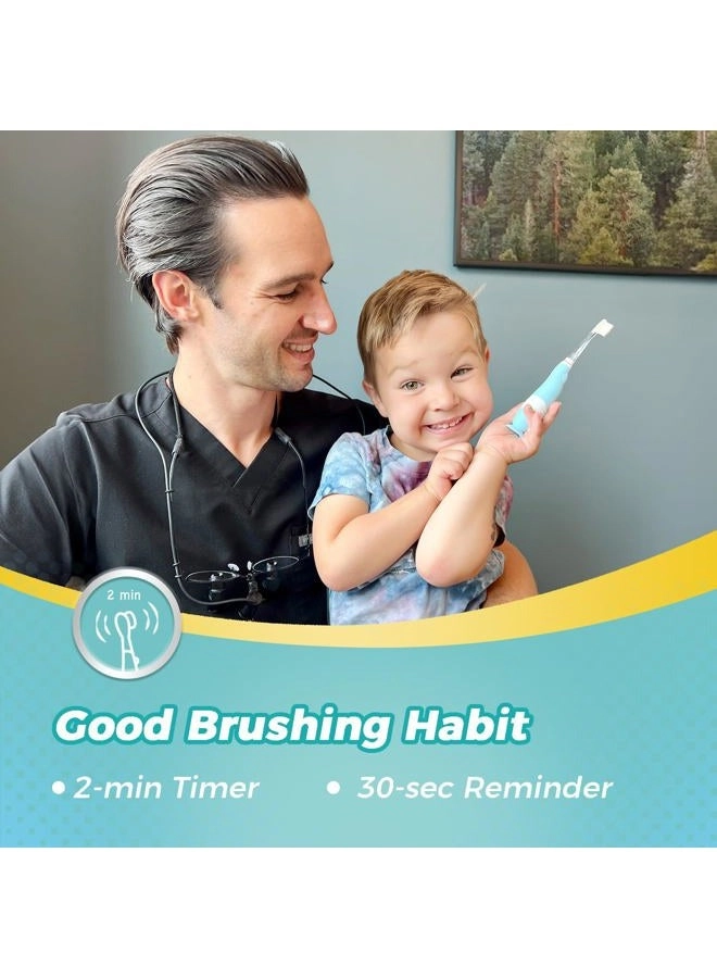 Debby - Toddler Sonic 4 Brush Heads