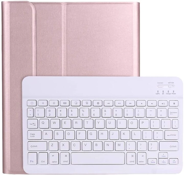 Keyboard Case with Pencil Holder for iPad Air 4th 10.9-inch (2020) + iPad Pro 11-inch (2018)