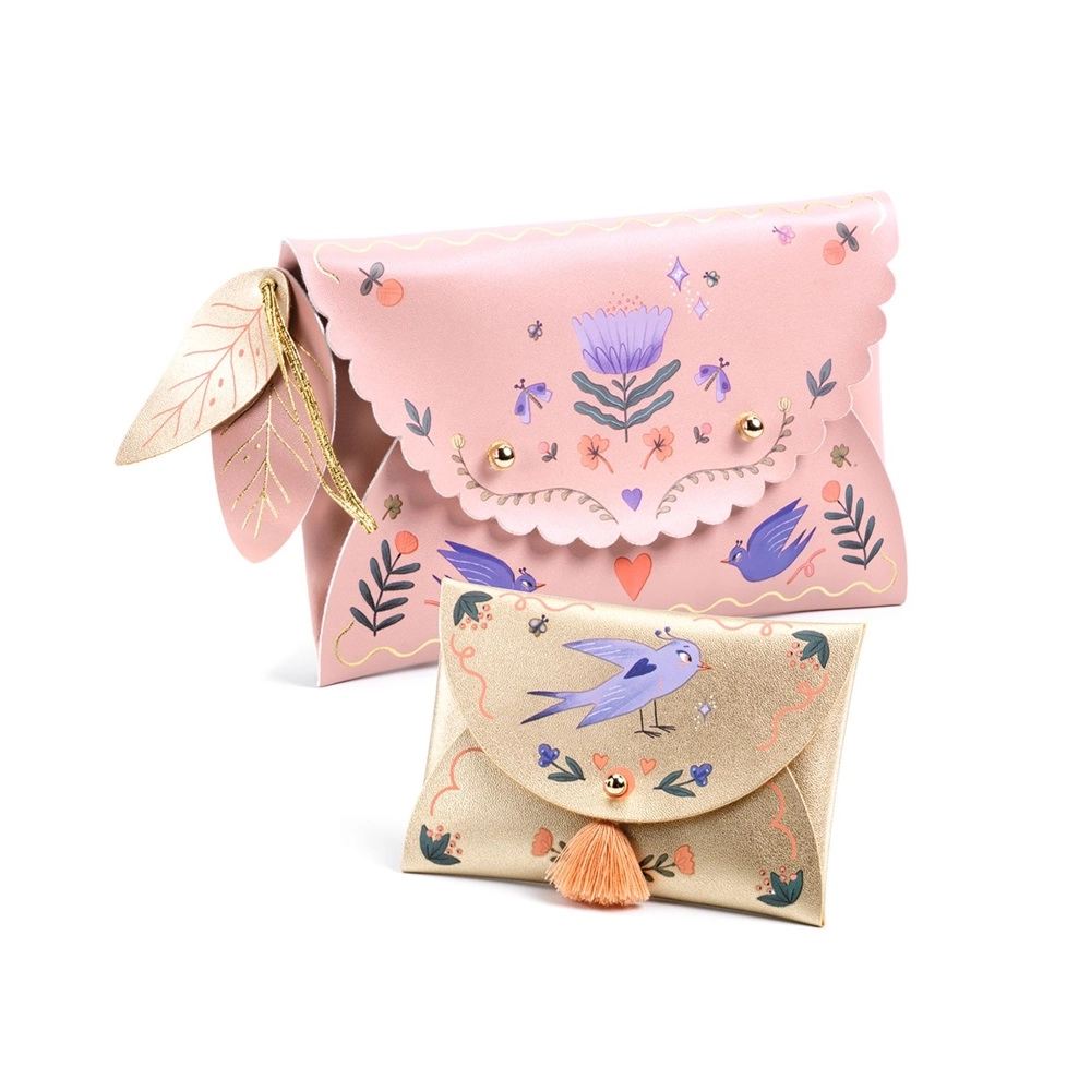 Sweet Fashionista Purses - Faux leather Large 19 x 12.5 cm Small 10 x 7 cm