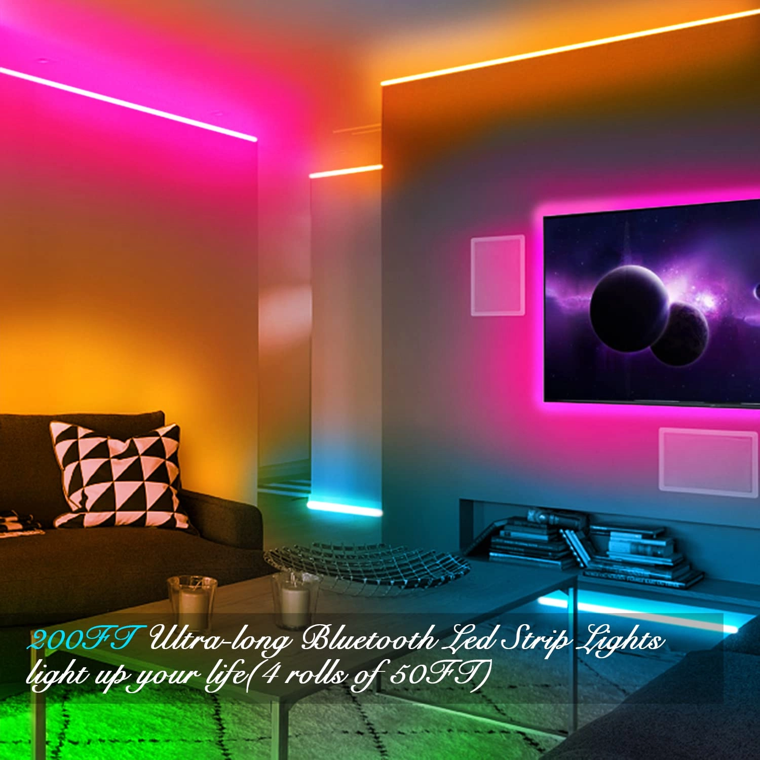 Led Strip Lights - 200 ft
