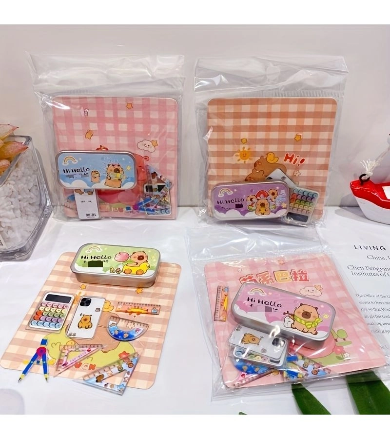 Generic Mini Stationery Set - 8 Pieces
