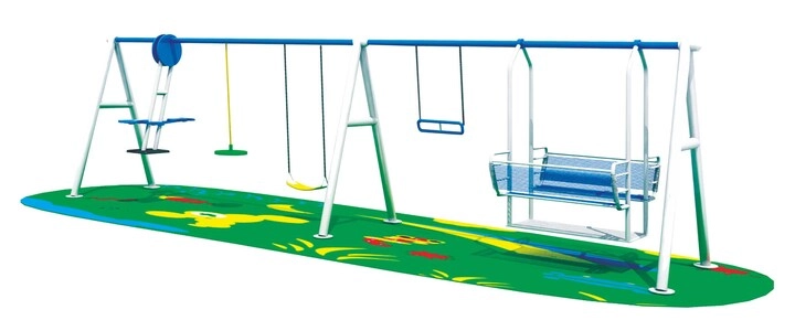 Multi Purpose Kids Outdoor Playing Equipments - 770x320x280cm 2+ Years