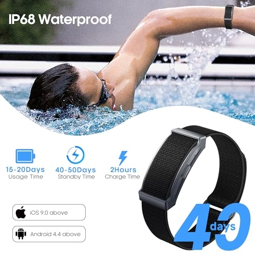 Smart Bracelet - 24/7 Heart Rate IP68 Waterproof 170+ Sports Modes