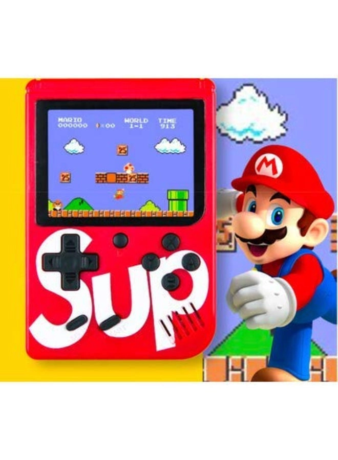 Handheld Game Console - 400 Built-in Games 3-Inch Color Screen Rechargeable Battery