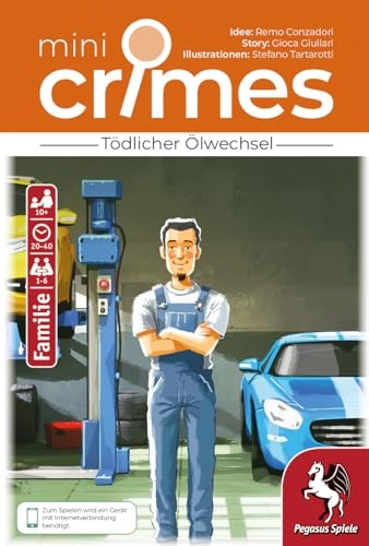 MiniCrimes: Deadly Oil Change - Card Game (German)