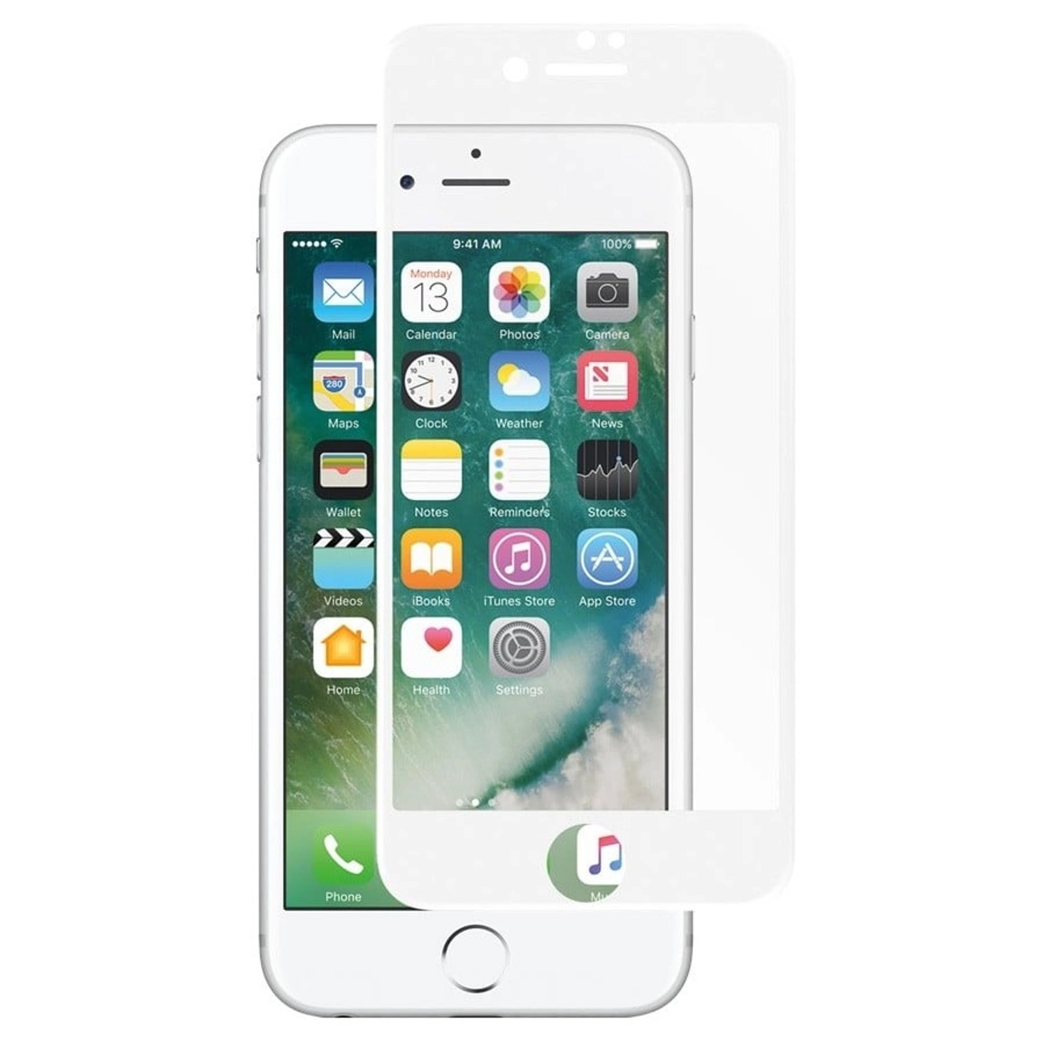 AMAZINGthing Clear Supreme Glass Screen Protector for iPhone X