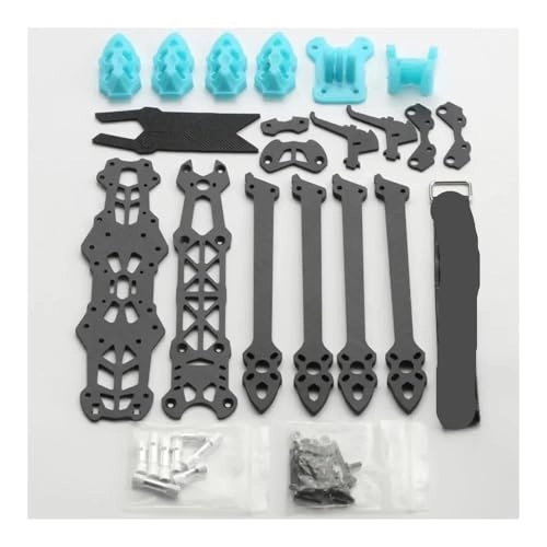 Rack Kit for M5 O4 Pro - 5 Inch X Frame Black