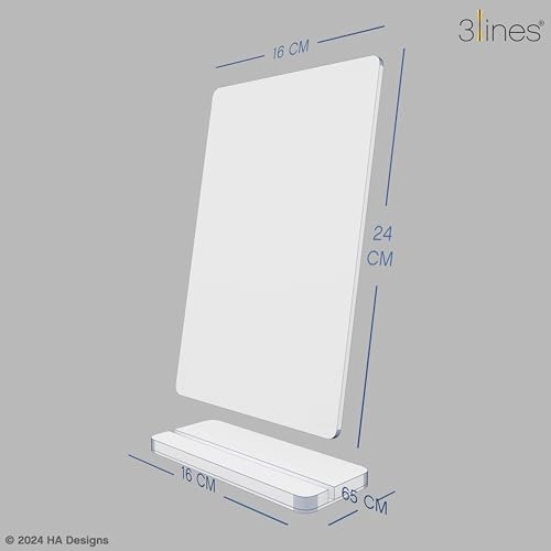Glowrite LED Writing Board - To Do Priorities warm white
