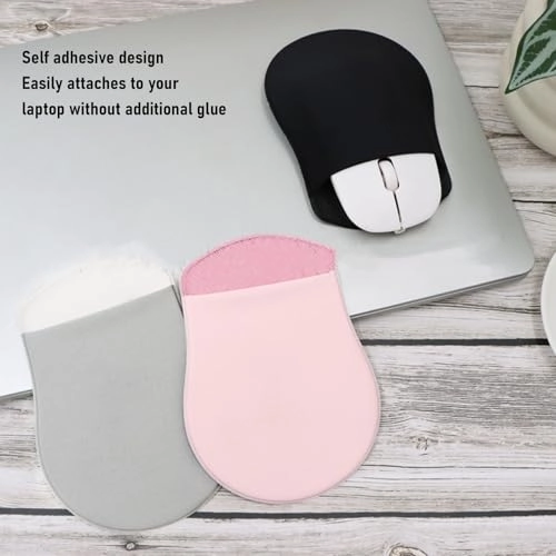 Universal Stick On Mouse Pouches - 3PCS Reusable Adhesive Slim Mouse Holder