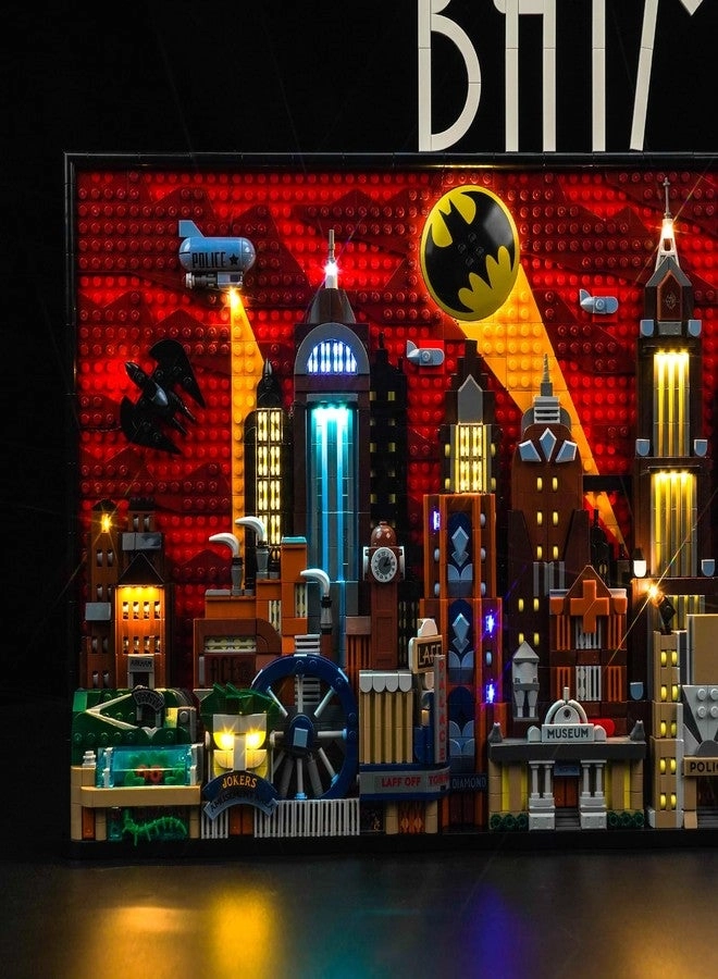 LED Lighting Compatible with Lego Batman: The Animated Series Gotham City 76271