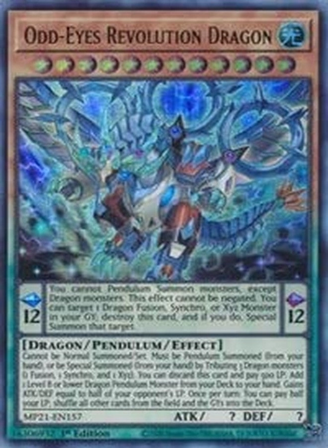 Yu-Gi-Oh! Odd-Eyes Revolution Dragon MP21-EN157 - 1st Edition