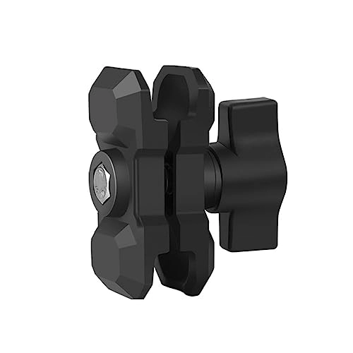 Double Socket Arm - Aluminum 1-Inch Ball Mount Base