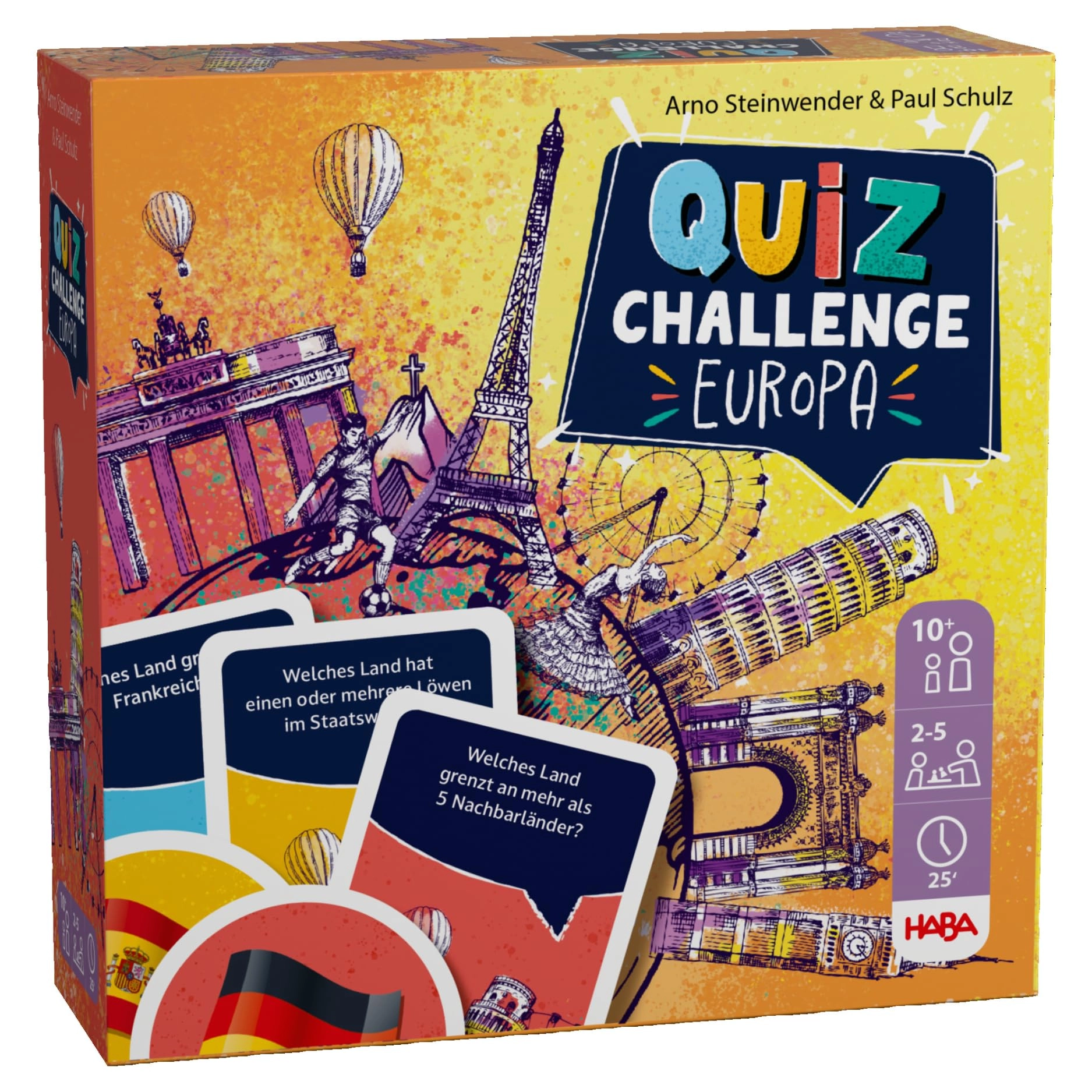 HABA Quiz Planet Europa - 180 Quiz Cards (German)