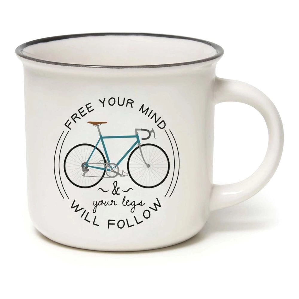 Legami Cup-Puccino Porcelain Mug - Bike Lover - 350 ml