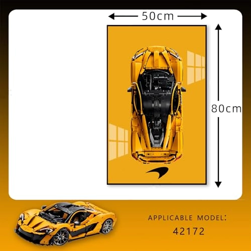 LEGO Technic McLaren P1 (42172) - 50 x 80 cm Wall Whiteboard Style B
