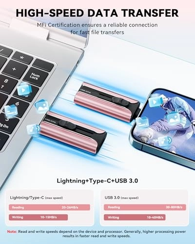MFi Certified Thumb Drive - 256GB