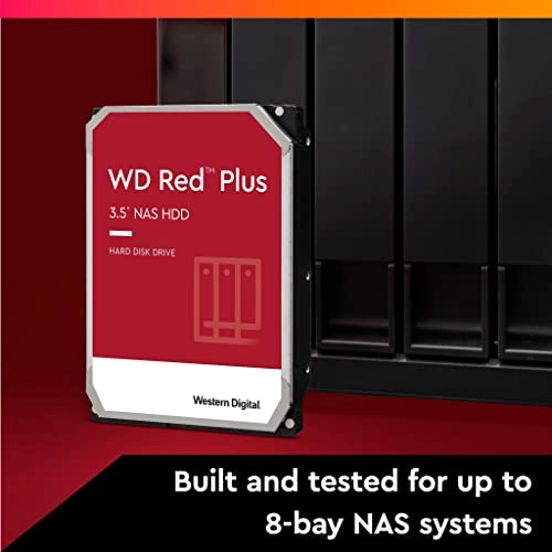 WD Red Plus 3.5" 7200rpm 512MB SATA 6Gb/s (WD120EFBX) - 12TB