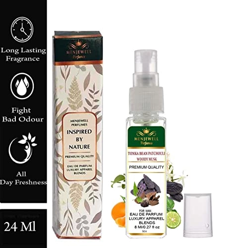 Tonka Bean Patchouli Woody Musk Eau de Parfum 24ml Pack